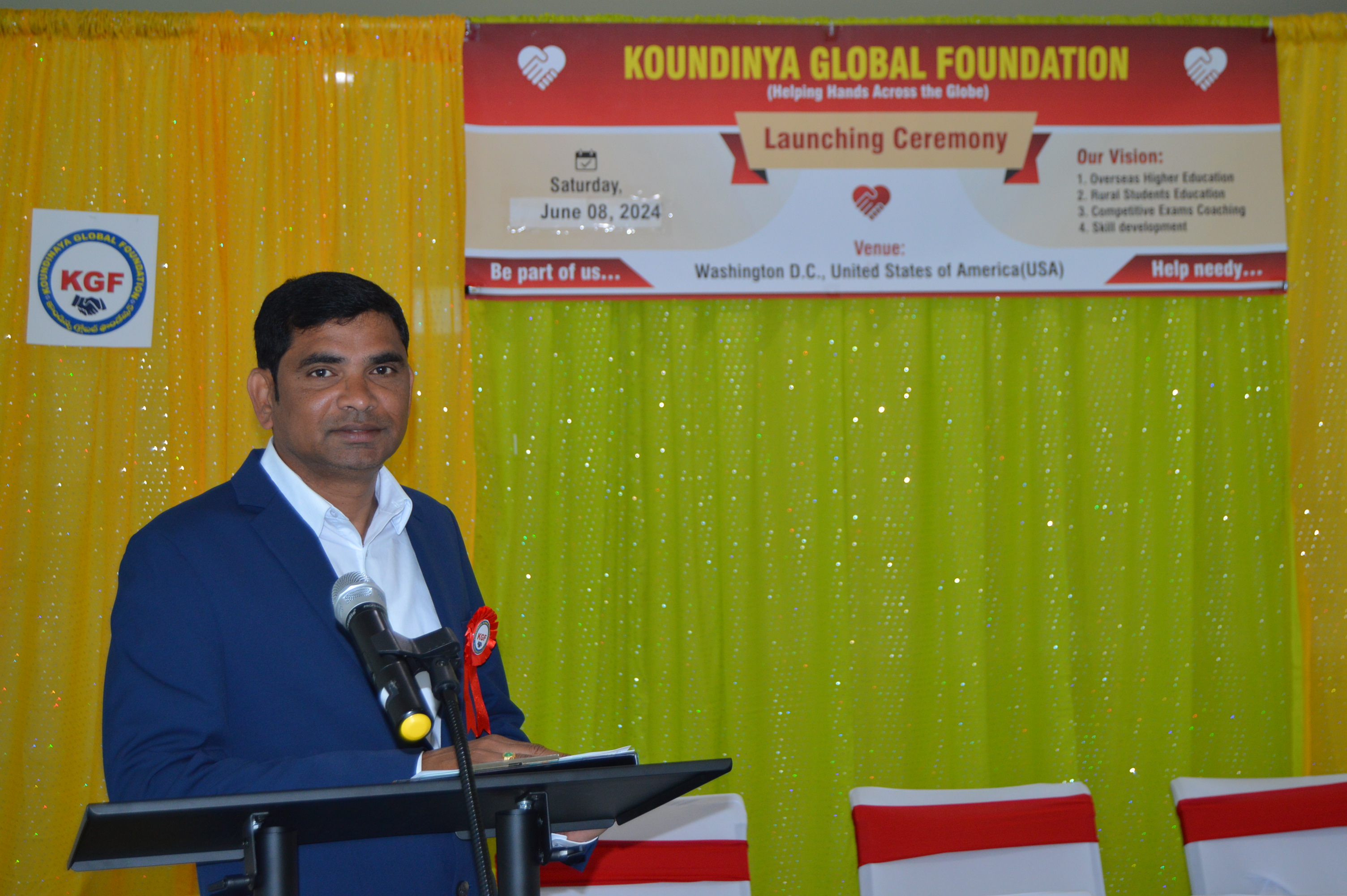 KGF Website Launching Ceremony, June 2024, Hyderabad